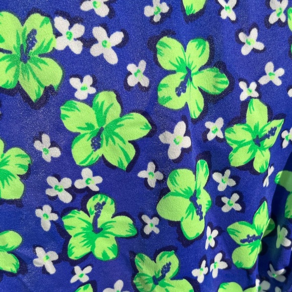 90s Floral One-Piece Swimsuit - Picture 8 of 10